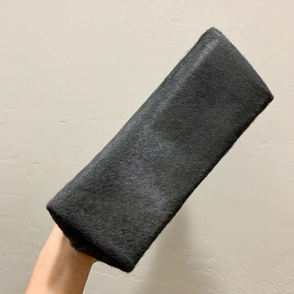 Handmade Real Hair-on-horsehide Push-lock Clutch/Shoulder/Crossbody/Evening Bag - Picture 14 of 16